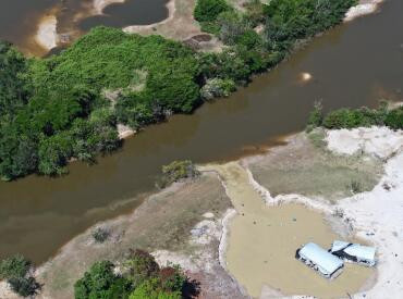 Sema realiza operação para coibir garimpo ilegal e evitar contaminação de rios