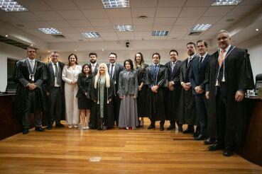 AMAM participa da posse de novos juízes-membros do TRE-MT