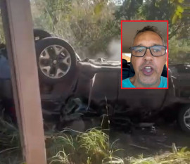 Empresário grava vídeo denunciando traição e morre após carro capotar; veja