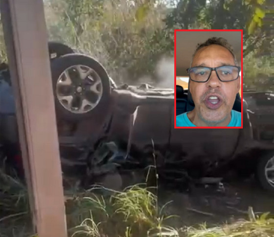 carro capota e mata empresário 1