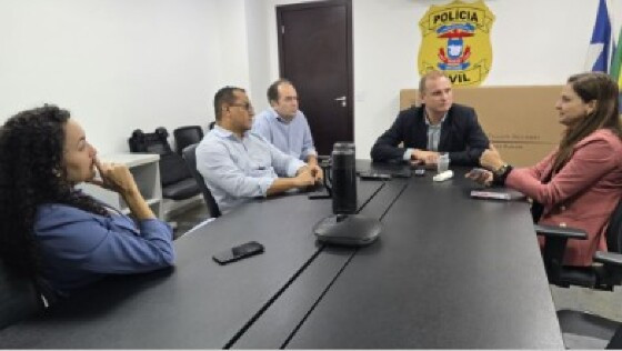GISELA CARDOSO REUNIÃO POLÍCIA CIVIL 