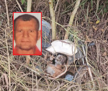 Homem morre em batida entre moto e caminhonete no Trevo do Lagarto 