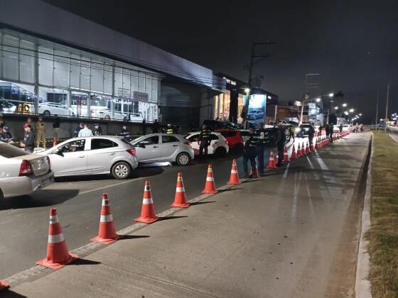  Operação Lei Seca remove 40 veículos em Várzea Grande