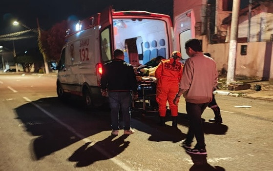 ACIDENTE COM MÃE E FILHA EM RONDONÓPOLIS 