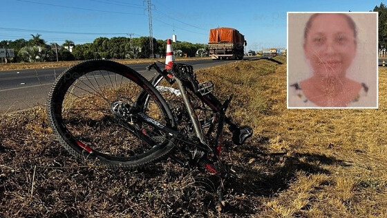 Mulher é atropelada por caminhonete e morre 