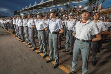 Seletivo visa ingresso de novos estudantes nas escolas estaduais militares