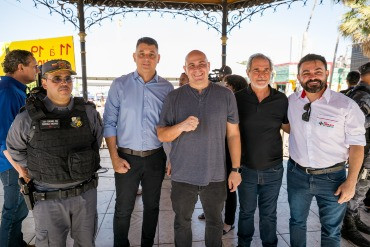 Em agenda oficial, Abilio participa de lançamento da Operação Centro Seguro