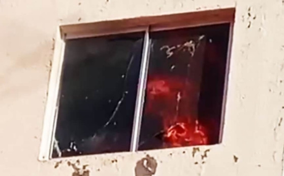 Incêndio em apartamento 