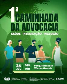 OAB-MT promove  1ª Caminhada da Advocacia