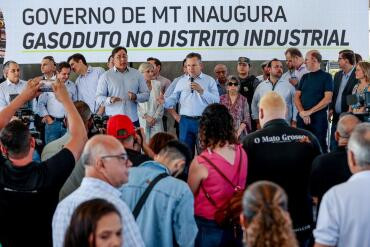 “O gasoduto é um marco para a industrialização na Capital”, afirma governador