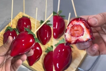Morango do amor: nutricionistas analisam doce do momento