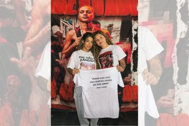 Esposa de MC Poze e noiva de Oruam protestam por liberdade do rapper