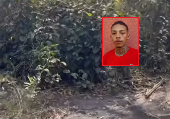 Jovem que teve morte decretada por facção é encontrado em área de mata