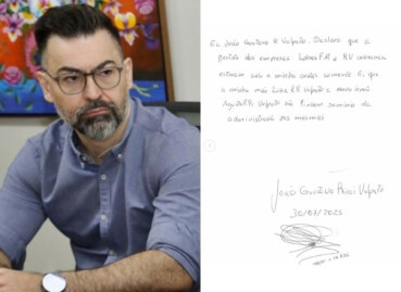 Em carta à mão, advogado isenta mãe e irmão de participação em fraudes