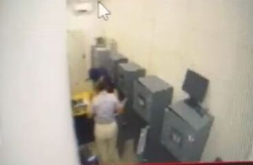 Vídeo mostra ação de bandidos no interior de agência do Sicredi, em MT