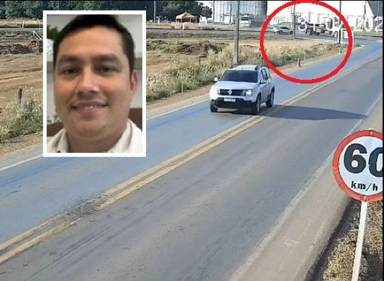 Vídeo flagra acidente que matou médico e deixou namorada ferida 
