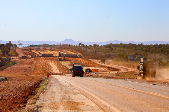 Obras do Rodoanel está 44% concluída; dois viadutos estão sendo construídos